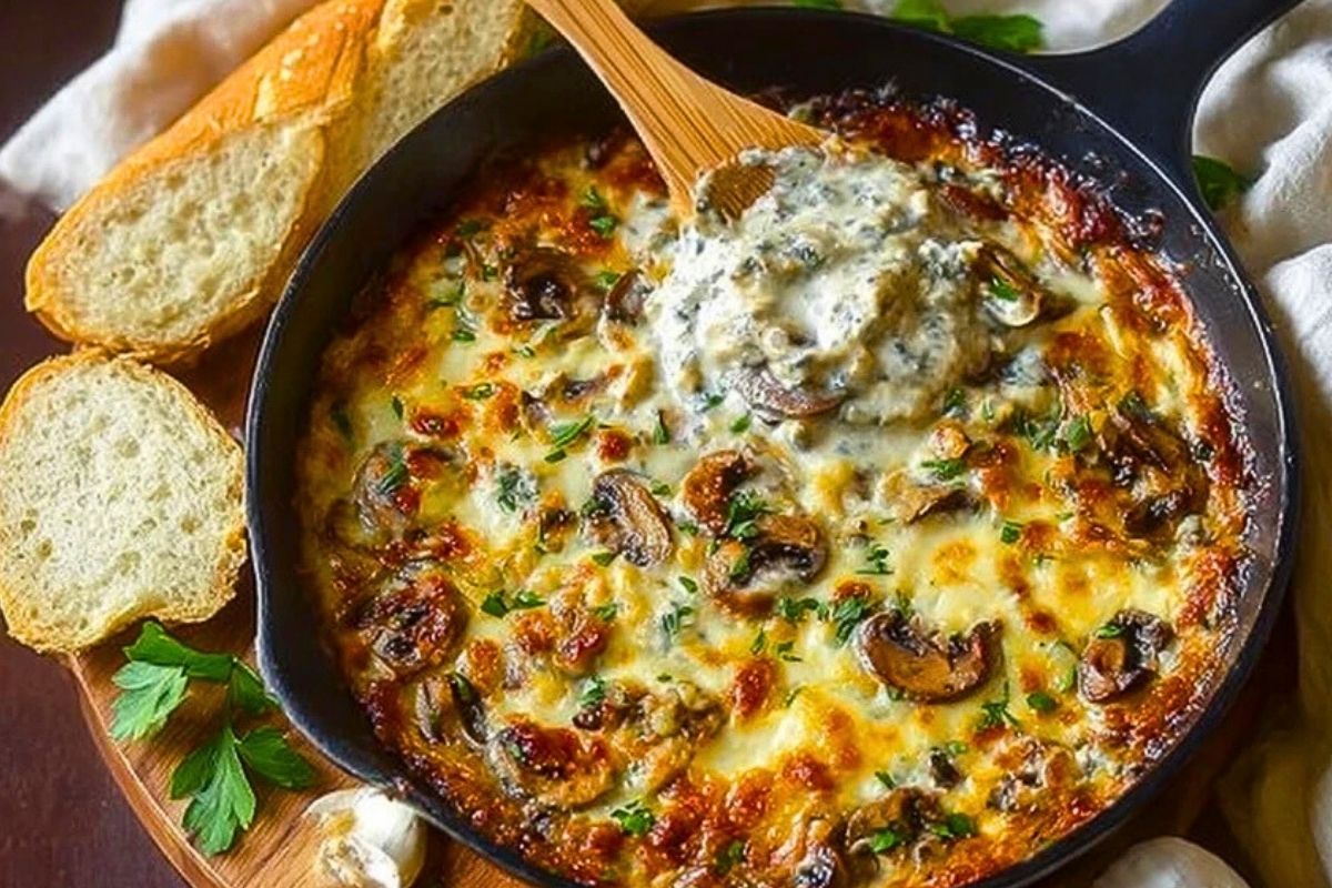 Stuffed Mushroom Dip Recipe