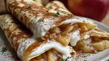 Apple Cinnamon Breakfast Quesadillas