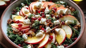 Autumn Harvest Honeycrisp Apple and Feta Salad