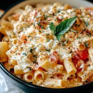 Boursin Cheese Baked Pasta