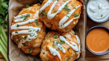 Buffalo Chicken Bombs