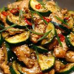 Chicken Zucchini Stir Fry
