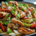 Chinese Chicken & Cabbage Stir-Fry