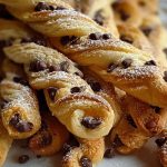 Chocolate Chip Cookie Dough Twists