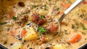 Comforting Potato and Sausage Chowder