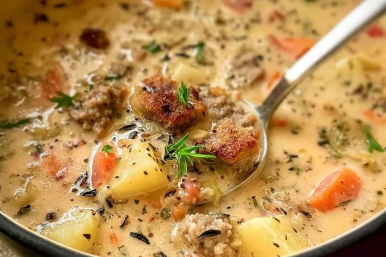 Comforting Potato and Sausage Chowder