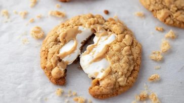Costco Marshmallow Crispy Cookies