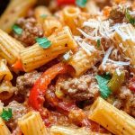 Creamy Sausage and Peppers Pasta