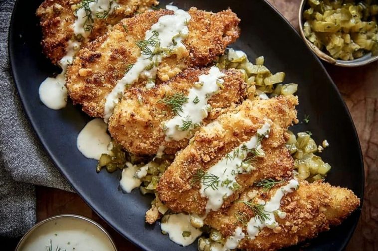 Dill Pickle Parmesan Chicken