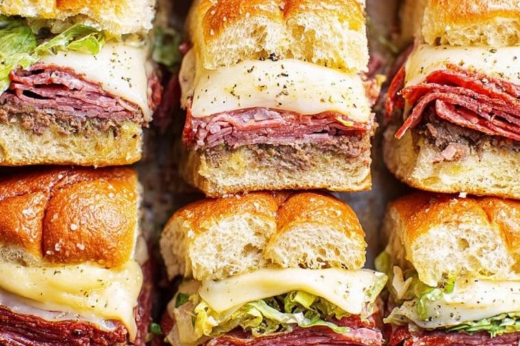 Easy Italian Sliders