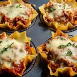 Easy Lasagna Cups