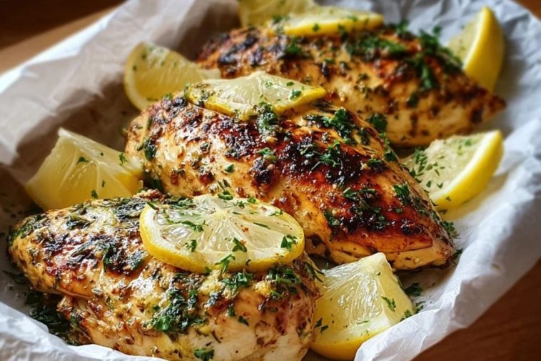 Greek Yogurt Marinated Chicken Breasts