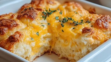 Irresistible Cheddar Bay Biscuit Egg Breakfast Casserole