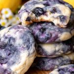 Lemon Blueberry Cheesecake Cookies