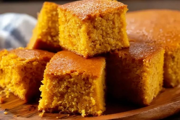 Moist & Fluffy Sweet Potato Cornbread