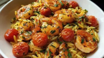 One Pot Marry Me Shrimp and Orzo Pasta