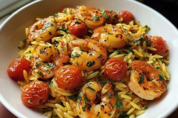 One Pot Marry Me Shrimp and Orzo Pasta