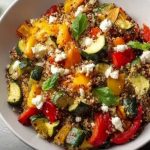 Quick & Easy Quinoa Salad with Roasted Vegetables