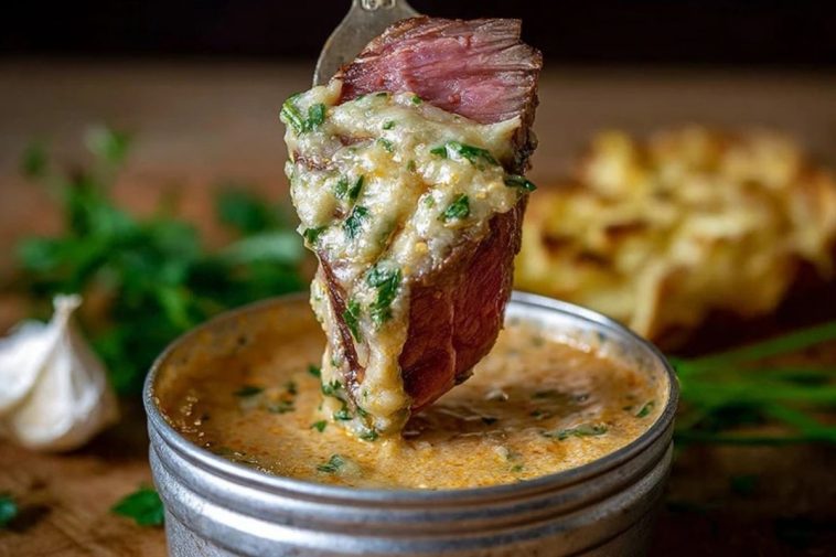 Roasted Garlic Cowboy Butter