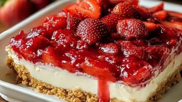 Strawberry Dump Cheesecake