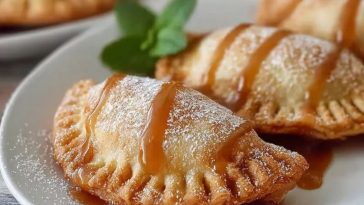 Sweet Caramel Apple Empanadas
