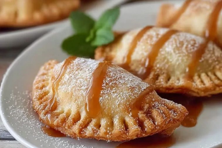 Sweet Caramel Apple Empanadas