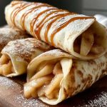 Apple Pie Tortilla Wraps with Brown Sugar Butter