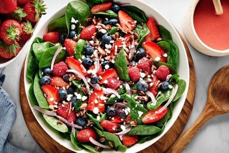 Berry Spinach Salad