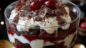 Best Layered Black Forest Trifle