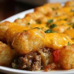 Cheesy Tater Tot Casserole