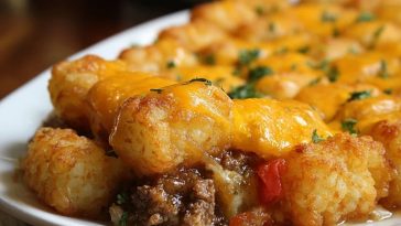 Cheesy Tater Tot Casserole