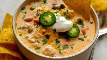 Chunky Cream Cheese White Chicken Chili