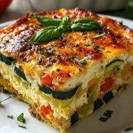 Cottage Cheese and Veggie Bake