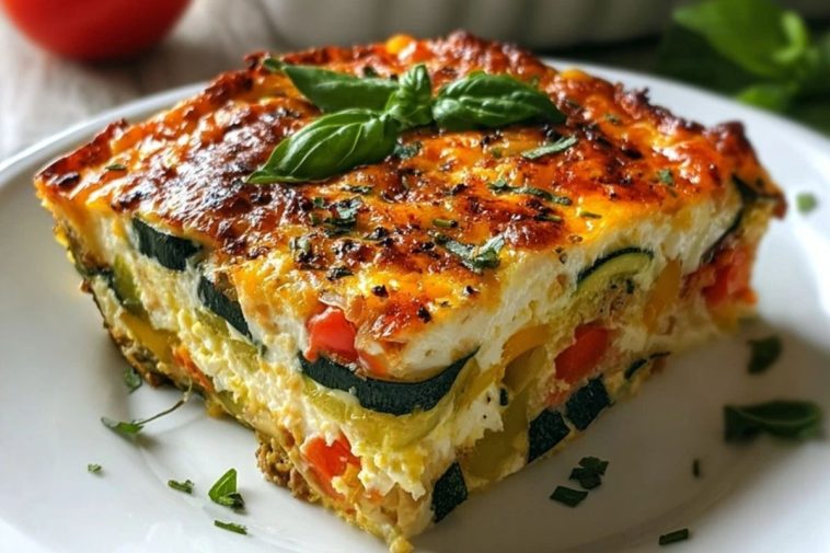 Cottage Cheese and Veggie Bake