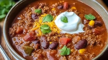 Cozy Up with High Protein Chili