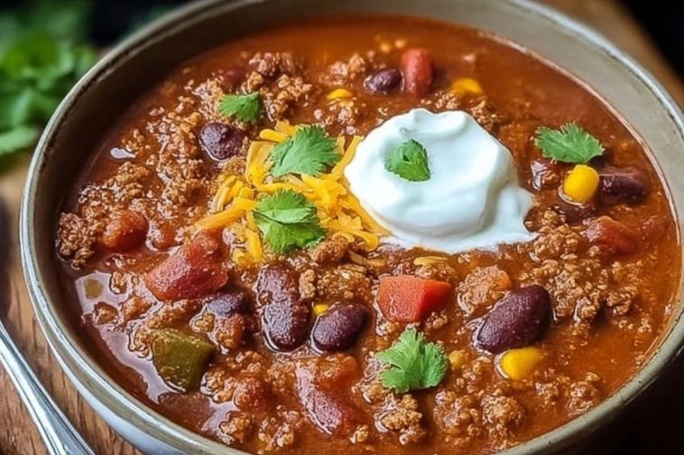 Cozy Up with High Protein Chili