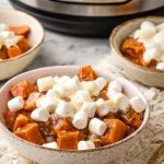 Crockpot Sweet Potatoes with Marshmallows