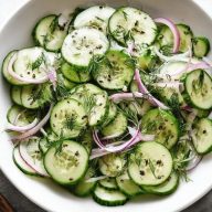 Easy Cucumber Salad