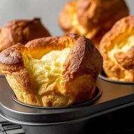 Easy Homemade Popovers in a Muffin Tin
