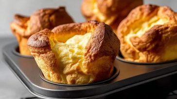 Easy Homemade Popovers in a Muffin Tin