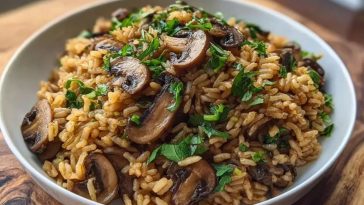 Flavor-Packed One-Pot Mushroom Rice