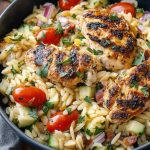 Flavorful Mediterranean Chicken Orzo