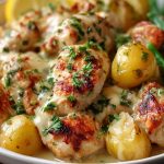 Garlic Parmesan Chicken and Potatoes