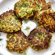 Healthy Zucchini Fritters