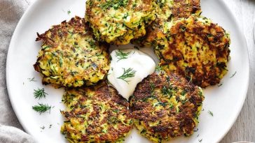 Healthy Zucchini Fritters