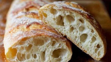 Homemade Ciabatta Bread