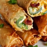 Jalapeno Popper Egg Rolls