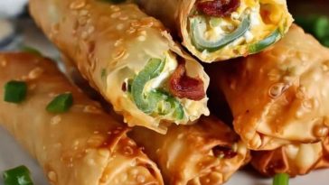 Jalapeno Popper Egg Rolls