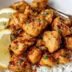 Lemon Garlic Chicken Bites