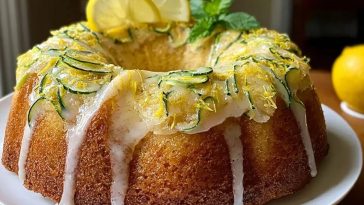 Lemon Zucchini Bundt Cake